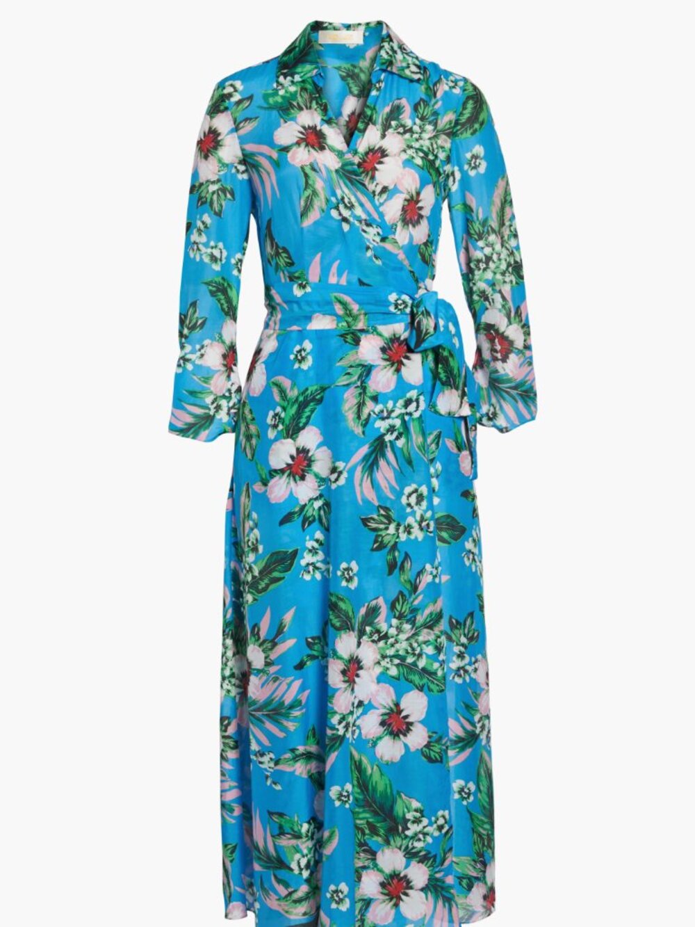 Diane von Furstenberg DVF Cover-Up Wrap Dress Size Large